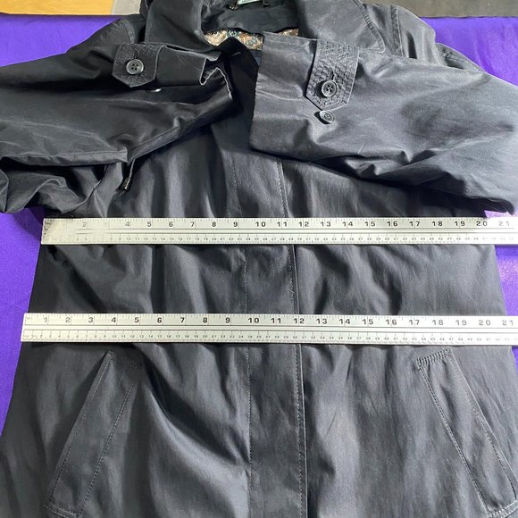 πLondon Fog Trench Rain Winter Coat w/ warm Liner - Picture 14 of 16